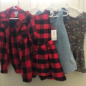 4 dresses